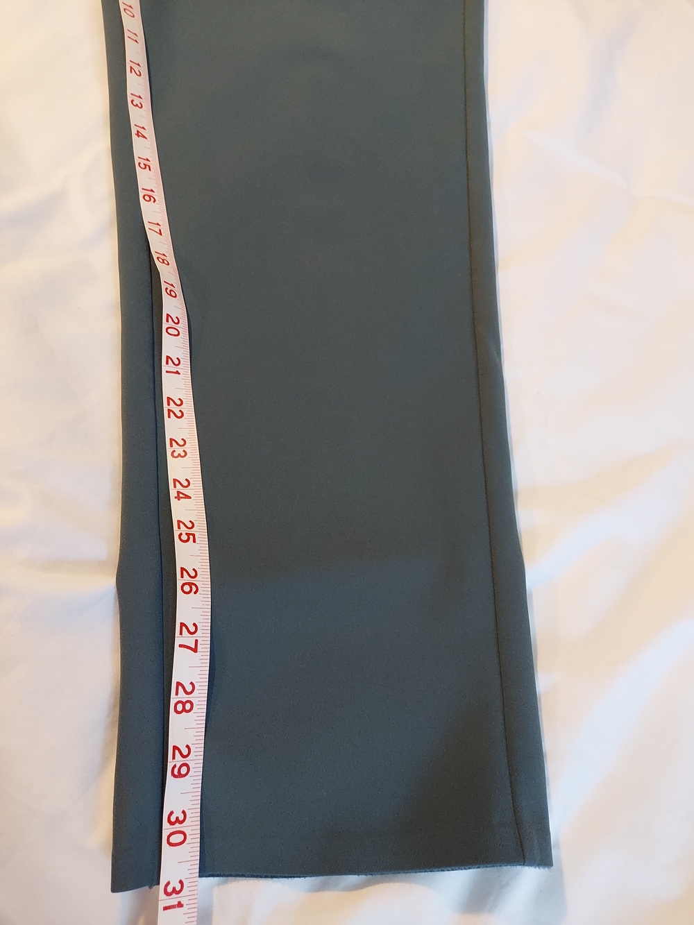 Athleta Endless High Rise Pant Balsam Green Teal Size 14T - Picture 8 of 10